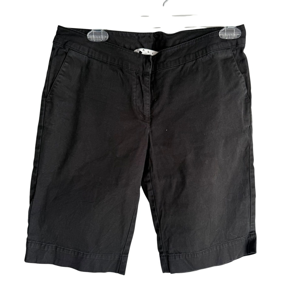CABI Black Bermuda Casual Ladies Shorts, 4